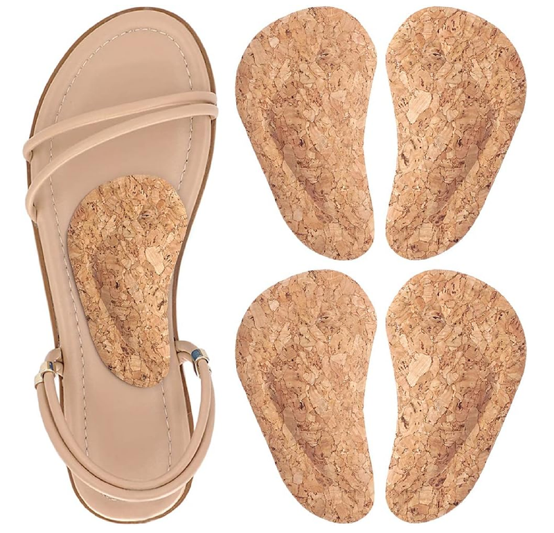 Dr. Foot's Arch Support Shoe Inserts for Flat Feet, Plantar Fasciitis, Adhesive Arch Pads for Relieve Pain for Women & Men