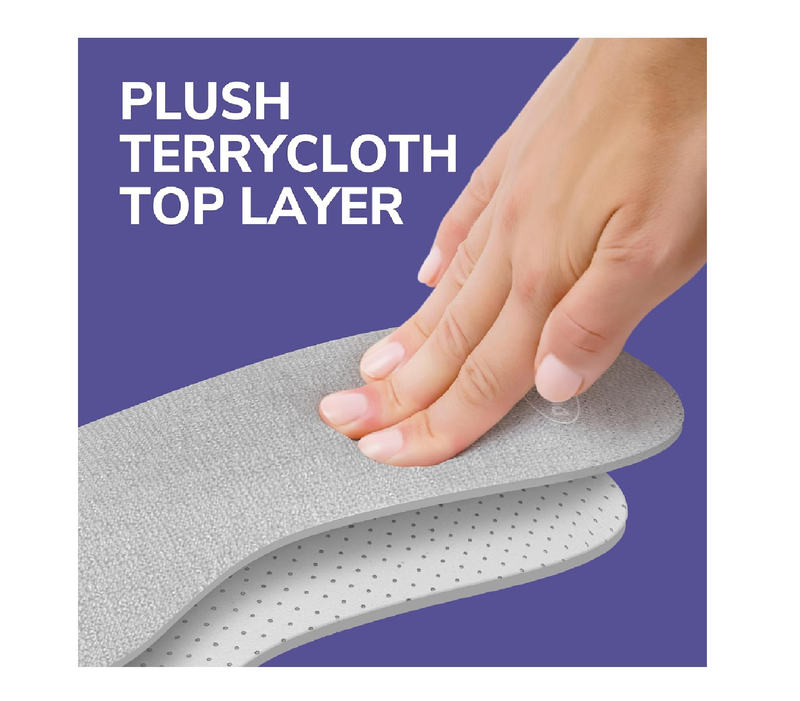 Dr Scholl’s Go Sockless! Cushioning Insoles for Women Men Unisex, 3 Pairs