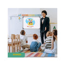 Dry Erase Whiteboard 12" x 16" | to Hang 8 Magnetic Markers 6 Magnets Portable to Write