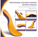 Plantar Fasciitis Relief Insoles,DynWalker Arch Support Shoe Inserts, for Achilles Tendonitis Relief,