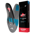 Orthotic Work Insoles - Work Boot Inserts for Standing All Day - Anti Fatigue Medium Arch Support Shoe