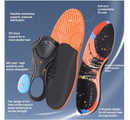 Plantar Fasciitis Pain Relief Insoles for Men and Women, Full-Length Sports Inserts with Good Arch Support,