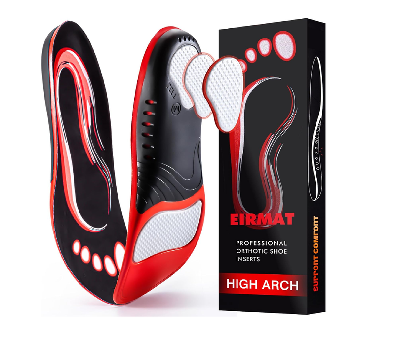Plantar Fasciitis Relief Insoles, Arch Support Inserts for Women, Athletic Gel Insoles Men for Athletic