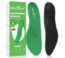 ERGOfoot Metatarsalgia Insoles, Heavy Duty Work Boot Inserts for Women Men,