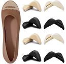 8 Pairs Toe Inserts Big Toe Plug Shoe Pads Reusable Soft Sponge Foam Toe Filler for Shoes Too Big Shoe Filler