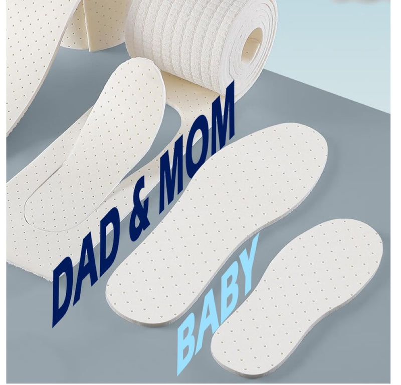 JADE KIT Shoe Soles for Crochet - Shape Adjustable for All Family Members Baby Soles for Crochet Shoes