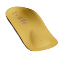 Emsold Ultra Thin Orthotic with Metatarsal Pad and Deep Heel Cup – Semi-Rigid Arch Support Insole