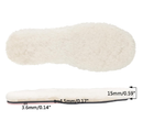 Replacement Insoles for UGG Women Slipper and Boot Shoes, Sheepskin Insole