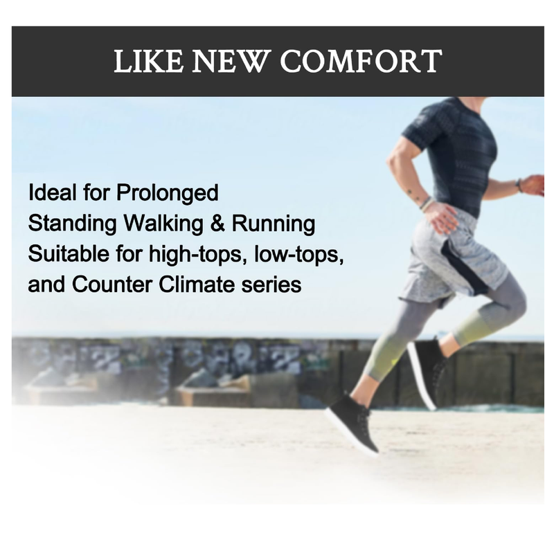 Insoles for Converse Lunarlon Shoes, Replacement Insole Inserts for Men & Women