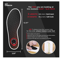 Carbon Fiber Insole - 1 pc - Rigid Orthotic Insole Shoe Insert - FSA/HSA Eligible