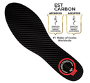 Carbon Fiber Insole - 1 pc - Rigid Orthotic Insole Shoe Insert - FSA/HSA Eligible