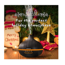 Essential Oil Diffuser Gift Set ，550ml Diffuser & Essential Oil Set, Top 10 Essential Oils, Aromatherapy Diffuser Humidifier