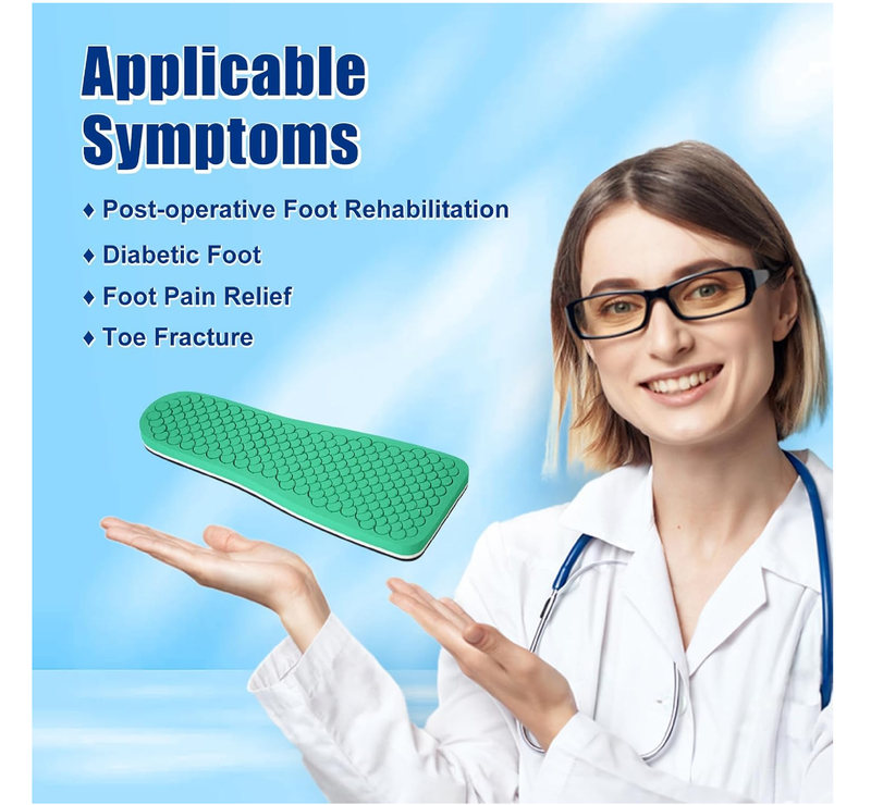 PegAssist Insole, Peg Assist System for Designed to Fit The Square Toe Post Op Shoe,