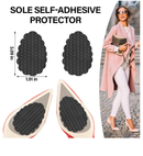 Eurzom 10 Pcs Non Slip Sole Pads for Bottom of Shoes Anti Slip Shoe Grips Protector Sole Guards for Heels Sneakers Pumps Boots Wedges Flats Sandals