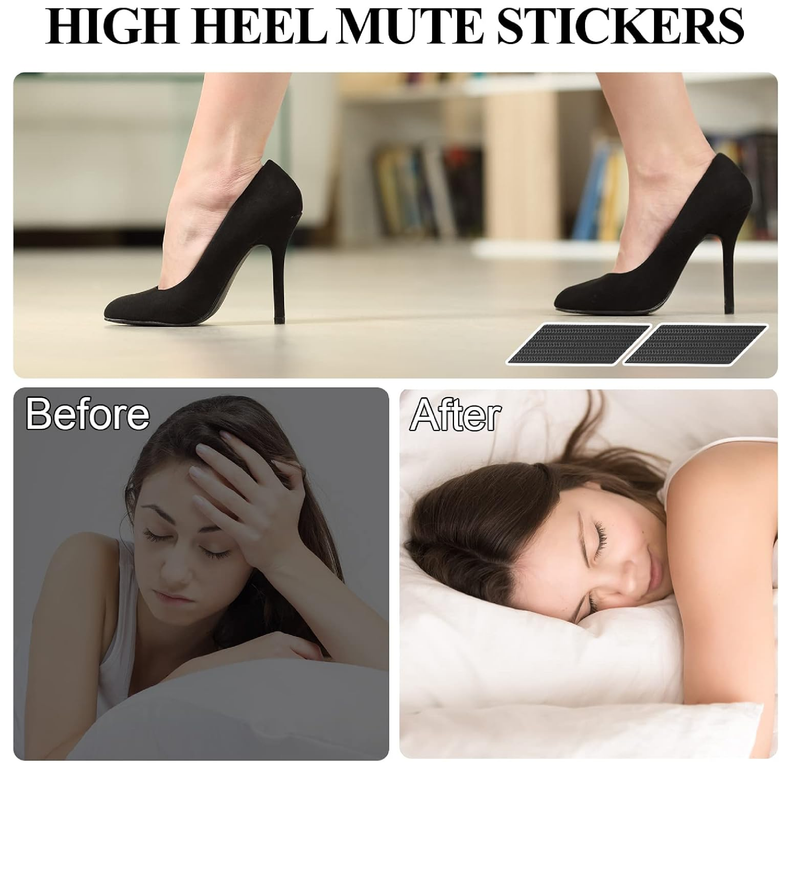 8 Pcs Shoe Grips on Bottom of Shoes No Slip Bottom Pad Self Adhesive Sole Protector