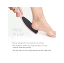 F3 Systems, Wide Emery Foot File Double-Sided Pedicure Tool Colossal Foot File for Men & Women Effective for Cracked Heel Callus Remover