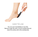 F3 Systems S-Line Emery Foot file Colossal Double-Sided Pedicure Tool