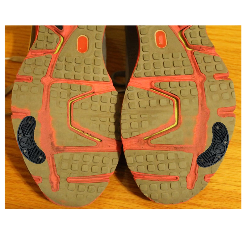 Heel Plates Shoe Heel Taps Sole Heel Repair Pad, Rubber Pads,40 PCS Black Aps Tips Sole Hlacement