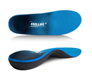 Plantar Fasciitis Insoles - Orthotics Inserts [1-Pair], Plantar Fasciitis Relief - 220+ lbsHigh Arch Support,
