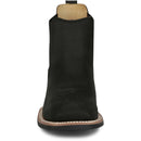 Justin Boots Men's Crazy Buck 6" Western Boot - Black Cowhide (FN4151) - View 7