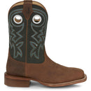 Justin Boots Men's Big News 11" Western Boot - Green Cowhide (FN7020) - View 3