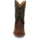 Justin Boots Men's Big News 11" Western Boot - Black Cowhide (FN7021) - View 7