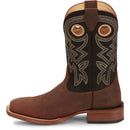 Justin Boots Men's Big News 11" Western Boot - Black Cowhide (FN7021) - View 8