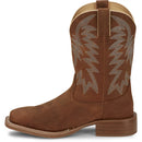Justin Boots Men's Big Bucks 11" Western Boot - Pecan Brown Cowhide (FN7112) - View 8