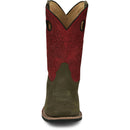 Justin Boots Men's Show Stopper 11" Western Boot - Red Cowhide (FN7120) - View 7