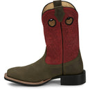 Justin Boots Men's Show Stopper 11" Western Boot - Red Cowhide (FN7120) - View 8