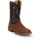 Justin Boots Men's Show Stopper 11" Western Boot - Black Cowhide (FN7121) - View 2