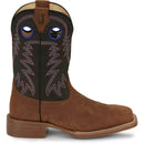 Justin Boots Men's Show Stopper 11" Western Boot - Black Cowhide (FN7121) - View 3
