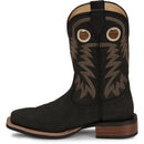 Justin Boots Men's Show Stopper 11" Western Boot - Black Cowhide (FN7122) - View 8