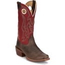 Justin Boots Men's Ante Up 13" Western Boot - Justin Red Goat (FN7245) - View 2