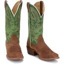 Justin Boots Men's Jimmy 13" Western Boot - Alfalfa Goat (FN7254) - Front View