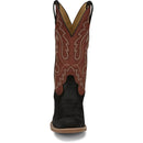 Justin Boots Men's Cowboy Town Suede 13" Western Boot - Rust (FN7258) - View 7