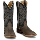 Justin Boots Men's May Day 13" Western Boot - Black Cowhide (FN7259) - Front View