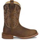 Justin Boots Men's Wild Bill 11" Western Boot - Khaki Cowhide (FN7351) - View 3