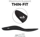 Ultra-Thin Plantar Fasciitis Insoles Designed for Comfort & Maximum Pain Relief,
