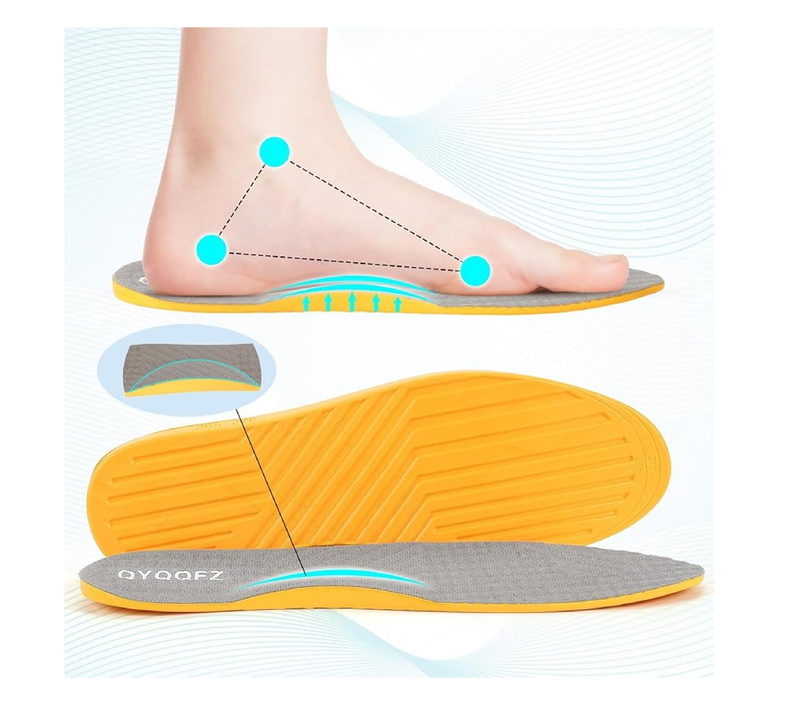 Supination Insoles for Over Supination High Arch Support, Bow Legs  Correcting Insoles,