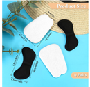 6 Pairs Tongue Pads and 3 Pairs Heel Pads for Shoes That are Too Big Self-Adhesive Heel Grips for Men Women