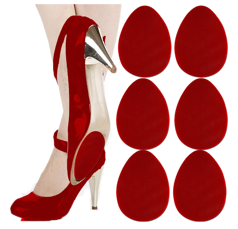 Non Slip Shoes Pads Self-Adhesive Shoe Grips Rubber Anti-Slip Shoe Grips Sole Stick Protector