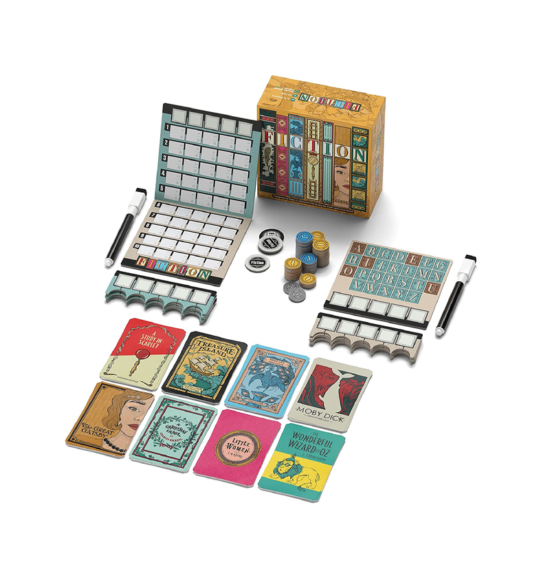 Fiction Board Game A Wordle Inspired Game of Deception 2 to 8 Players 20 Minutes Play Time