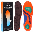 Sport Shoe Insoles,Work Inserts,Plantar Fasciitis Arch Support Insoles with Shoehorn-Shock Absorbing Inserts for Men & Women,
