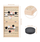 Foldable Large Fast Sling Puck Game Slingshot Games Toy for Adults Child Table Desktop Battle Wooden Hockey Table Game Family Foosball Winner Board Games Toys