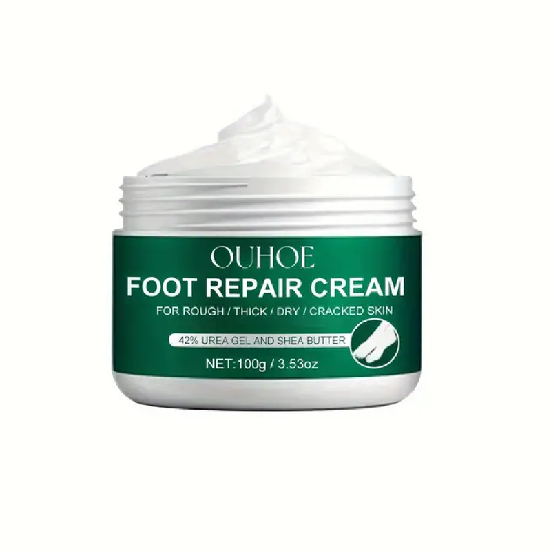 Foot Repair Cream For Rough Thick Dry Cracked Skin,42% Urea Gel And Shea Butter,Make Feet Smooth And Soft