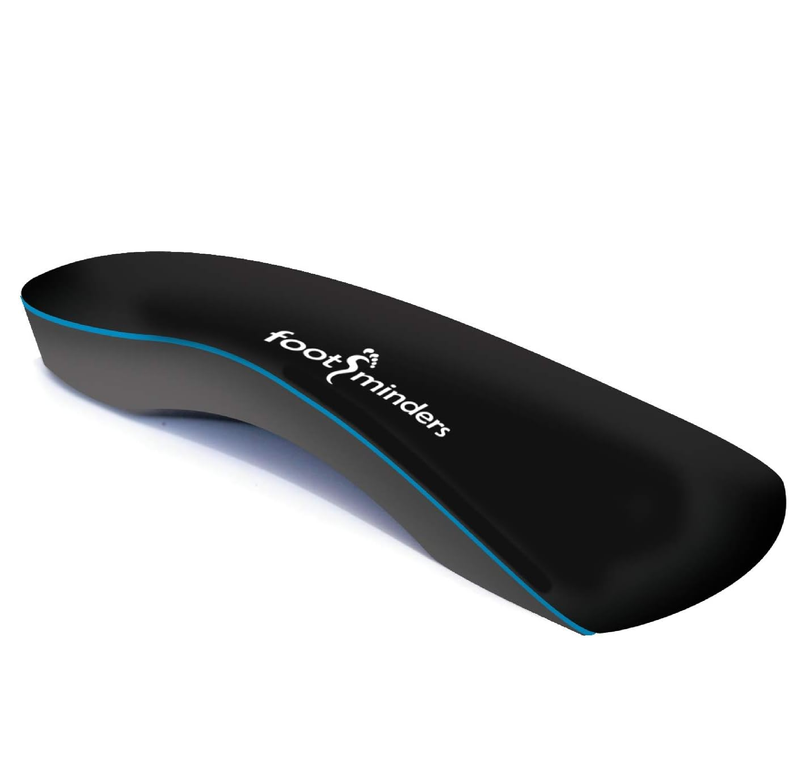 Casual Arch Support Orthotic Inserts for Dress Shoes & Slip-On Loafers – 3/4 Length Plantar Fasciitis Insoles