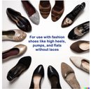 Catwalk - Slim FIt Orthotic Arch Support Insoles for High Heel Shoes, Pumps, Sandals and Boots
