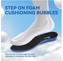 Unisex Comfortable Cushioned Insoles for Shoes, Arch Support, Orthotics, Work Boots,