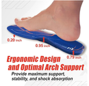 GED Basketball Insoles for Men and Women: Sports Insoles for Arch Support and Athletic Activity.